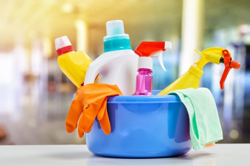 Domestic cleaning service in a Croydon property with tidy living spaces