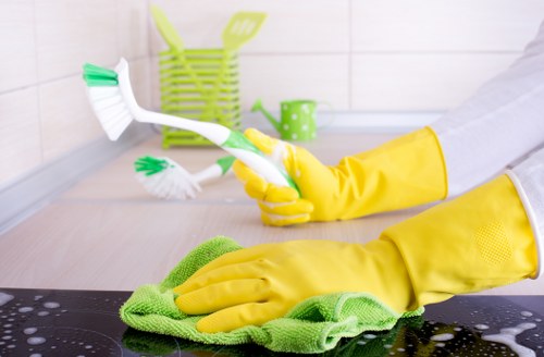 Deep cleaning of fabric chairs and seating in Croydon