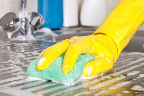 Local Croydon cleaner working in a flat with access considerations